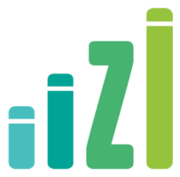 Logo iizi teintes de vert